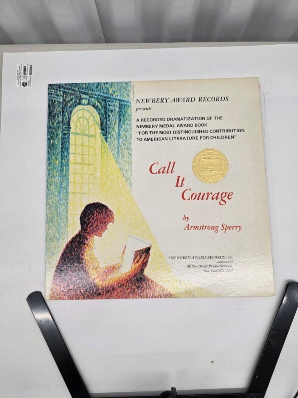 Armstrong Sperry – Call It Courage LP Record Newbery Award Children's 33 RPM
